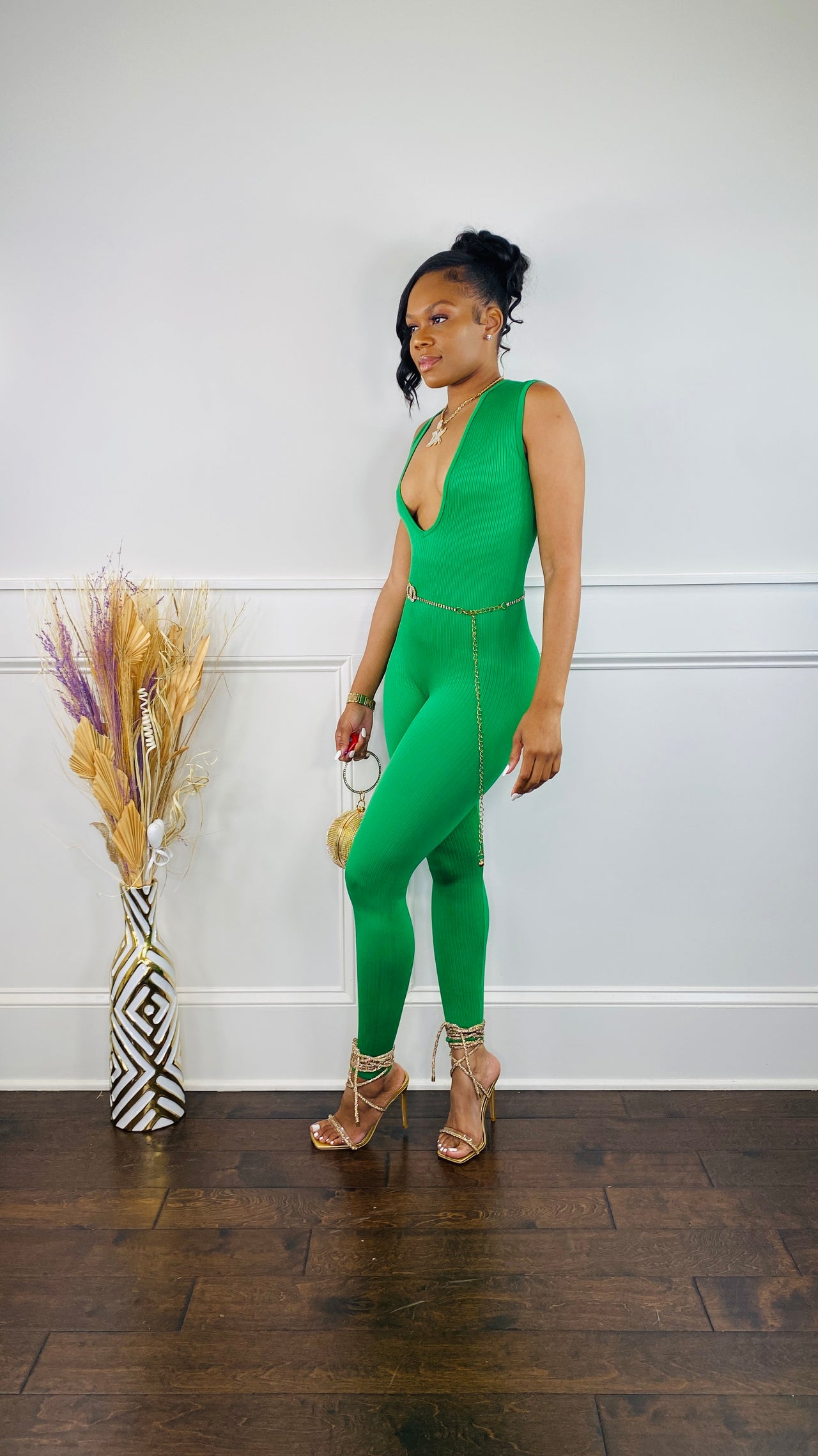 Grace Solid Jumpsuit
