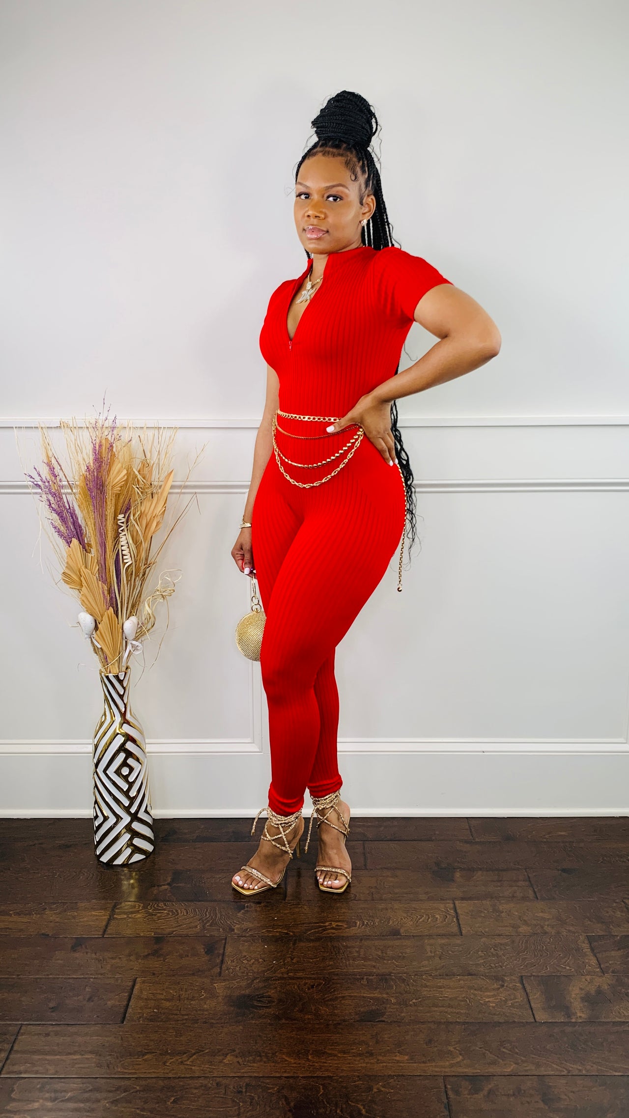 Grace Solid Jumpsuit