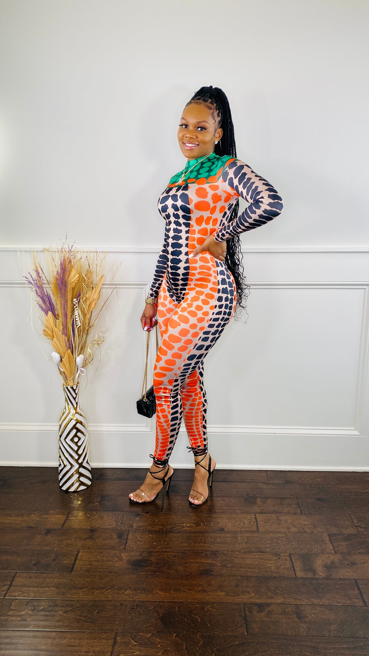 Kennedy Dot Print Jumpsuit