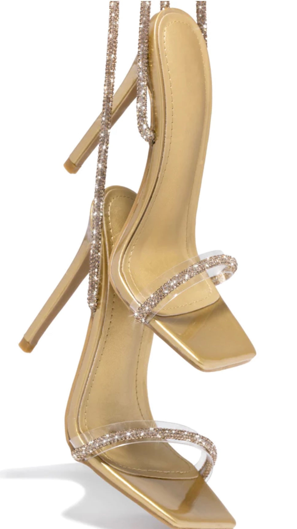 Belle Lace Up Heels