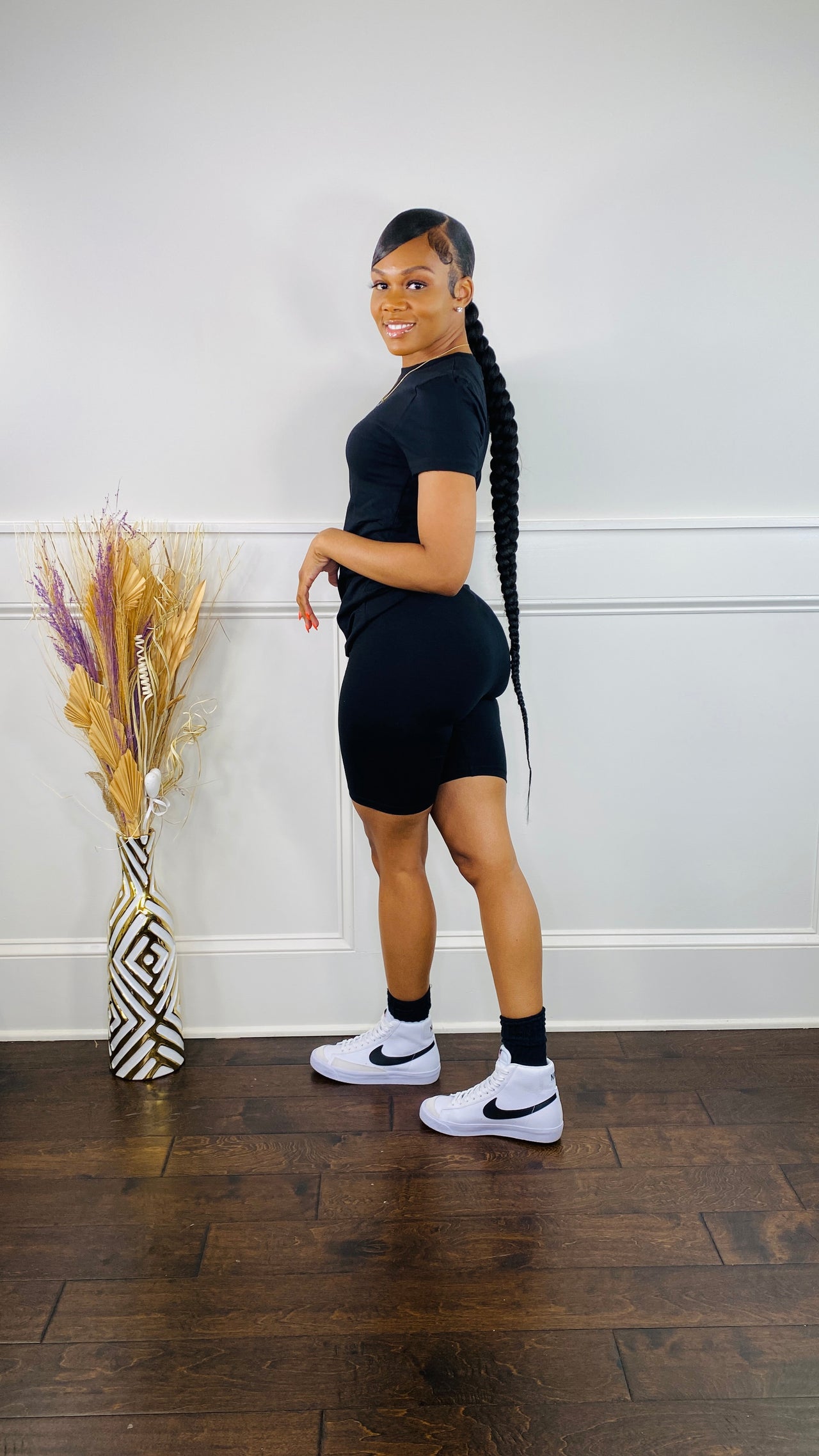 Stacy Biker Shorts Set (2 Colors)