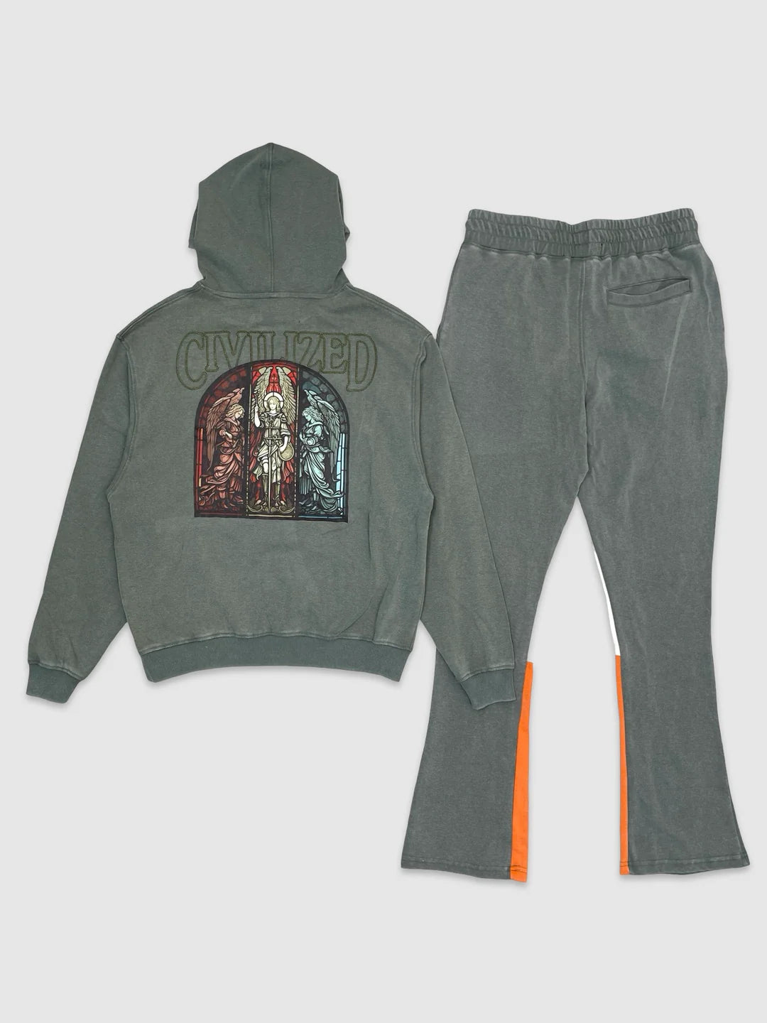 BELIEVE HOODIE & STACK JOGGER SET