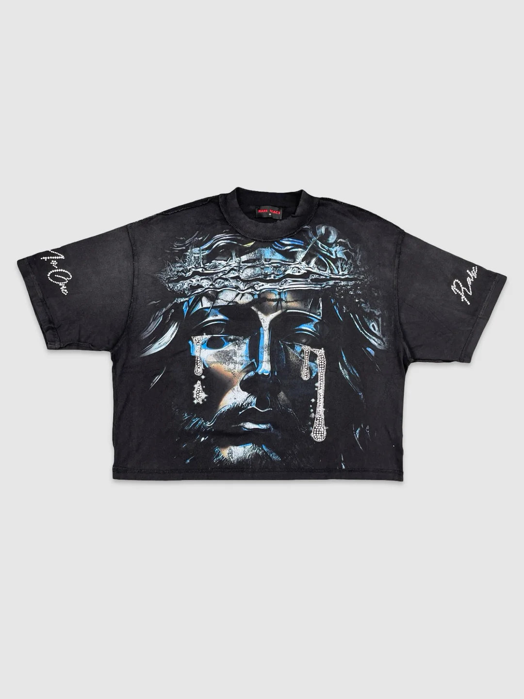 Chrome Tears Cropped Tee Set