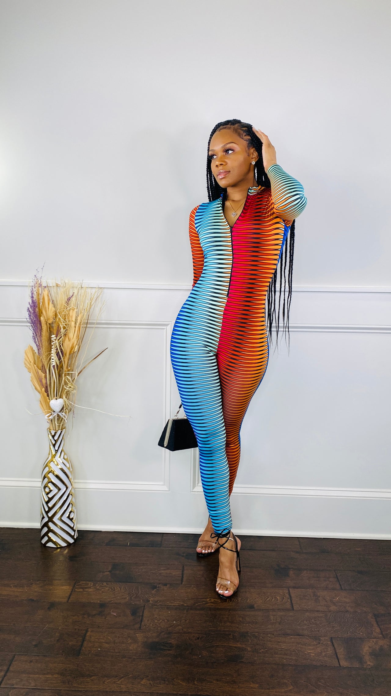 Trina Print Jumpsuit