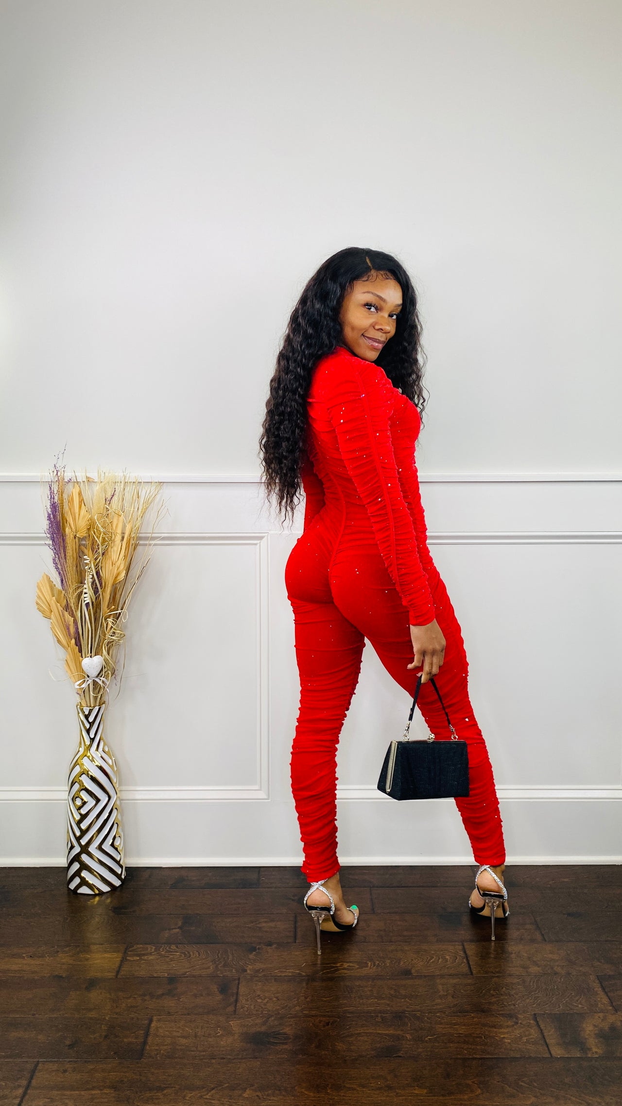 Stacy Mesh Jumpsuit